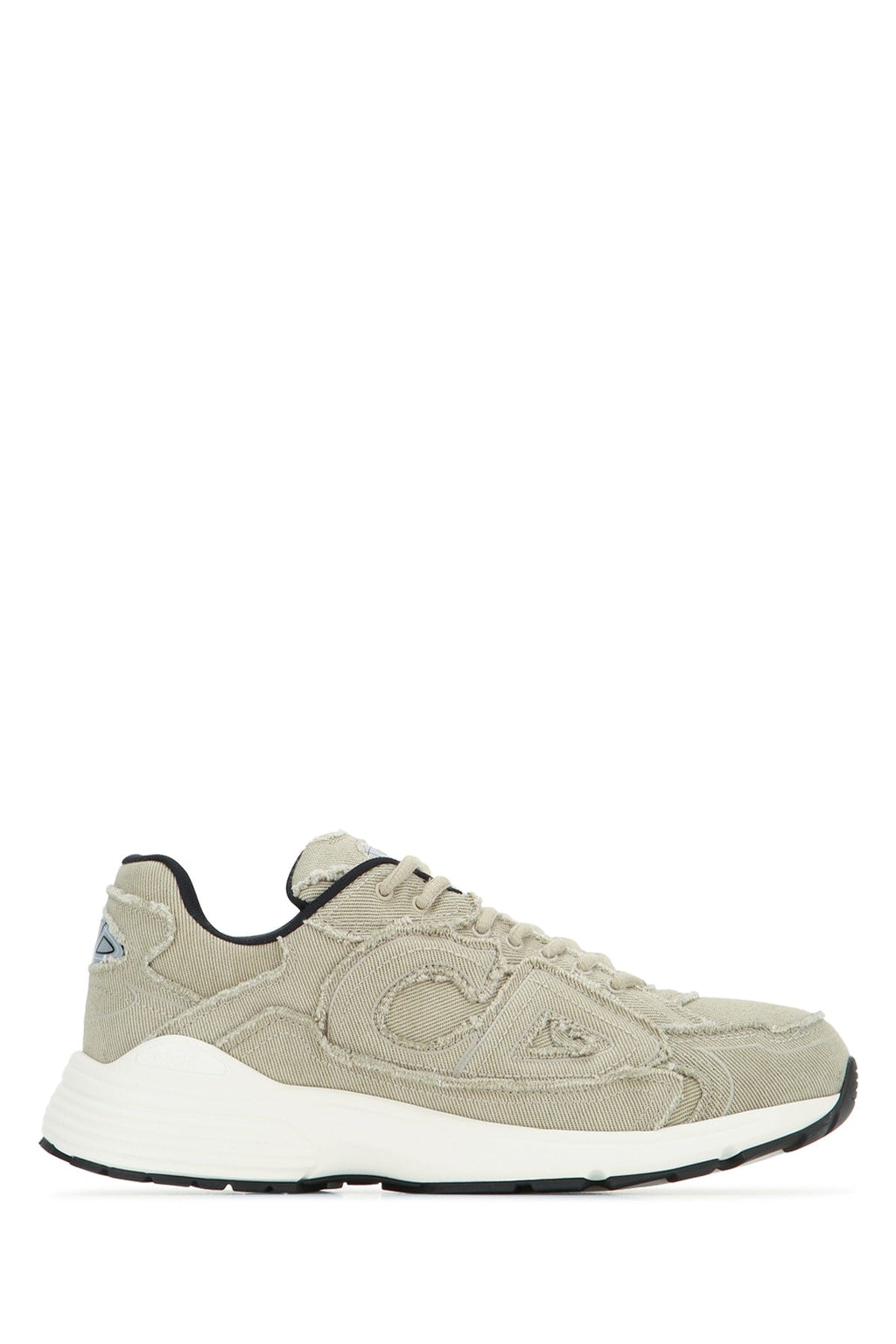 Dior Men's Cotton Canvas Sneakers in Beige - view 1
