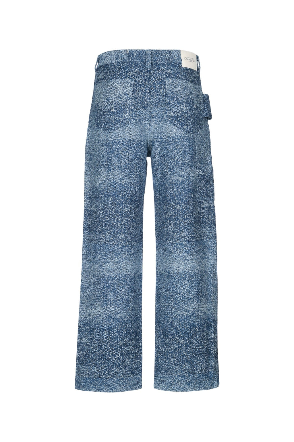 Dior Men's Denim Gradient Jeans in Light Blue - view 2