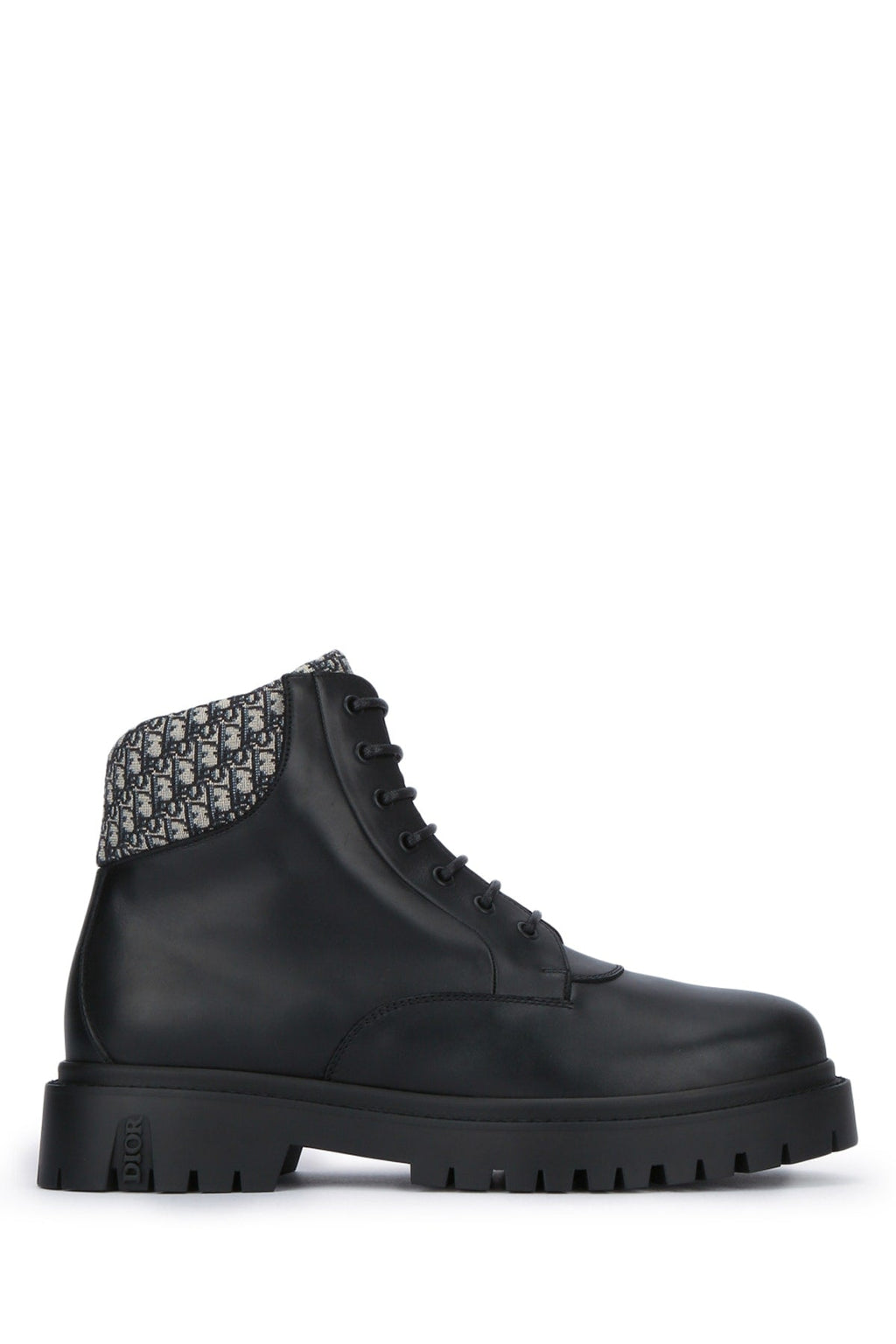 Dior Men's Calfskin Explorer Boots in Black - view 1