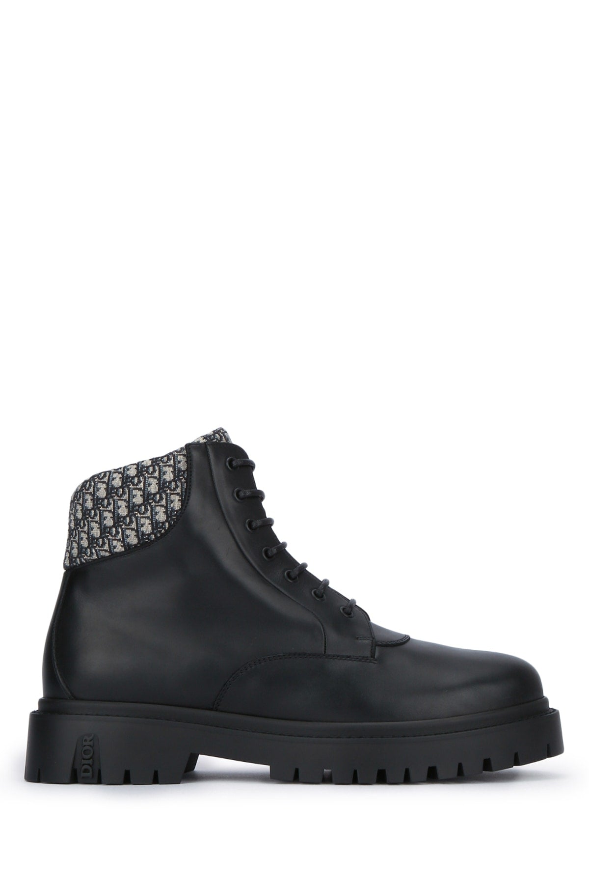 Dior Men's Calfskin Explorer Boots in Black - view 1