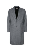 Dior Men's Virgin Wool Coat in Grey - view 1