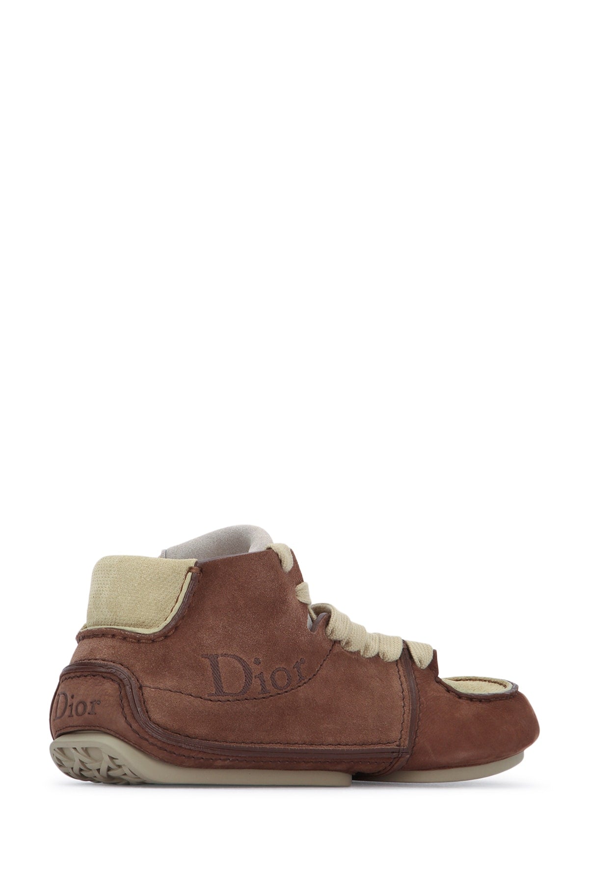 Dior Men's Suede Rodie Sneakers in Brown - view 3