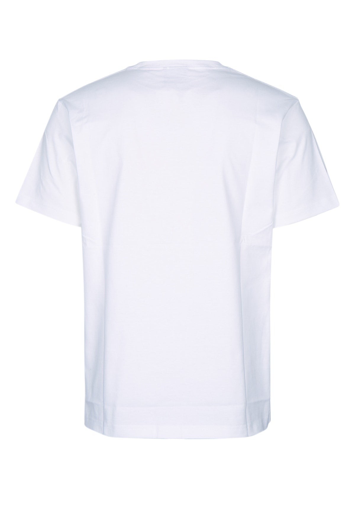 Dior Men's Cotton T-Shirt with Bee in White - view 2
