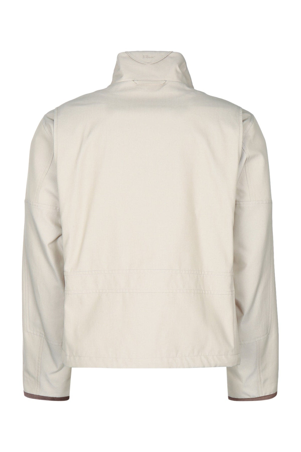 Dior Men's Cotton Twill Jacket in Beige - view 2