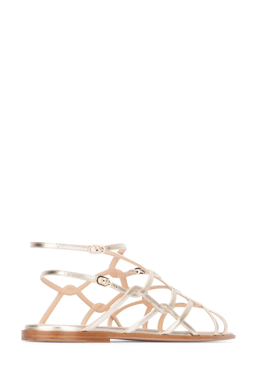 Dior Women's Strappy Flat Sandals in Beige - view 3