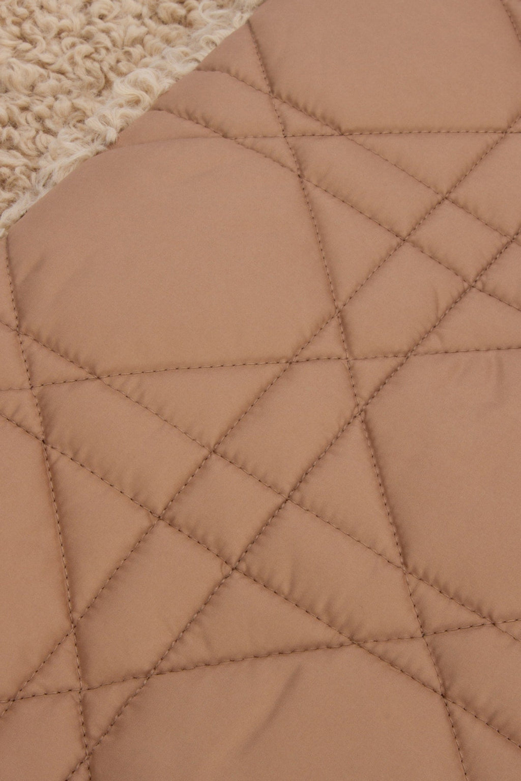 Dior Women's Polyester Quilted Scarf in Beige - view 2