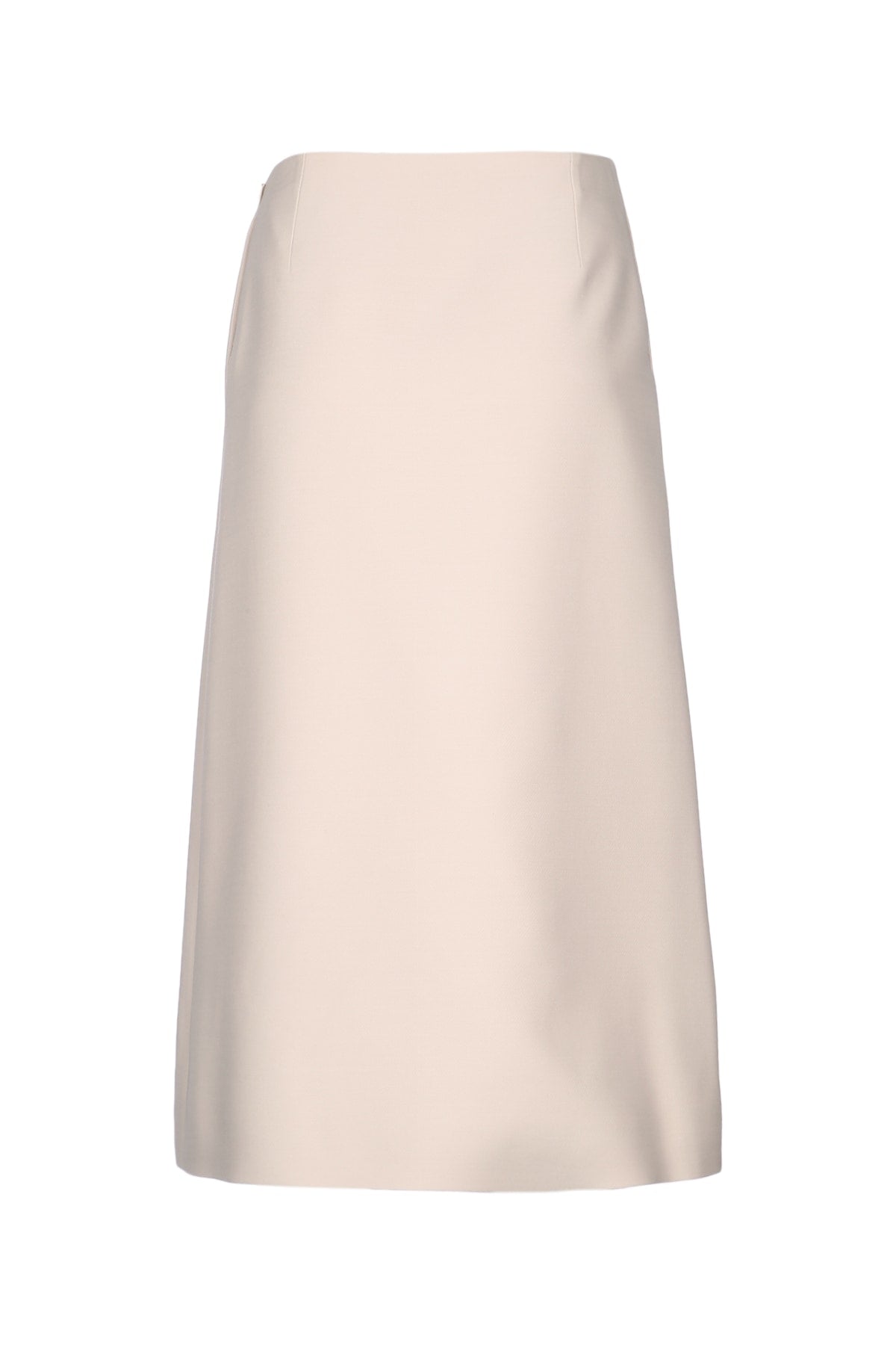 Dior Women's Cotton Midi Skirt in Cream - view 2