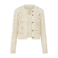Dior Women's Open Knit Cardigan in White - view 1