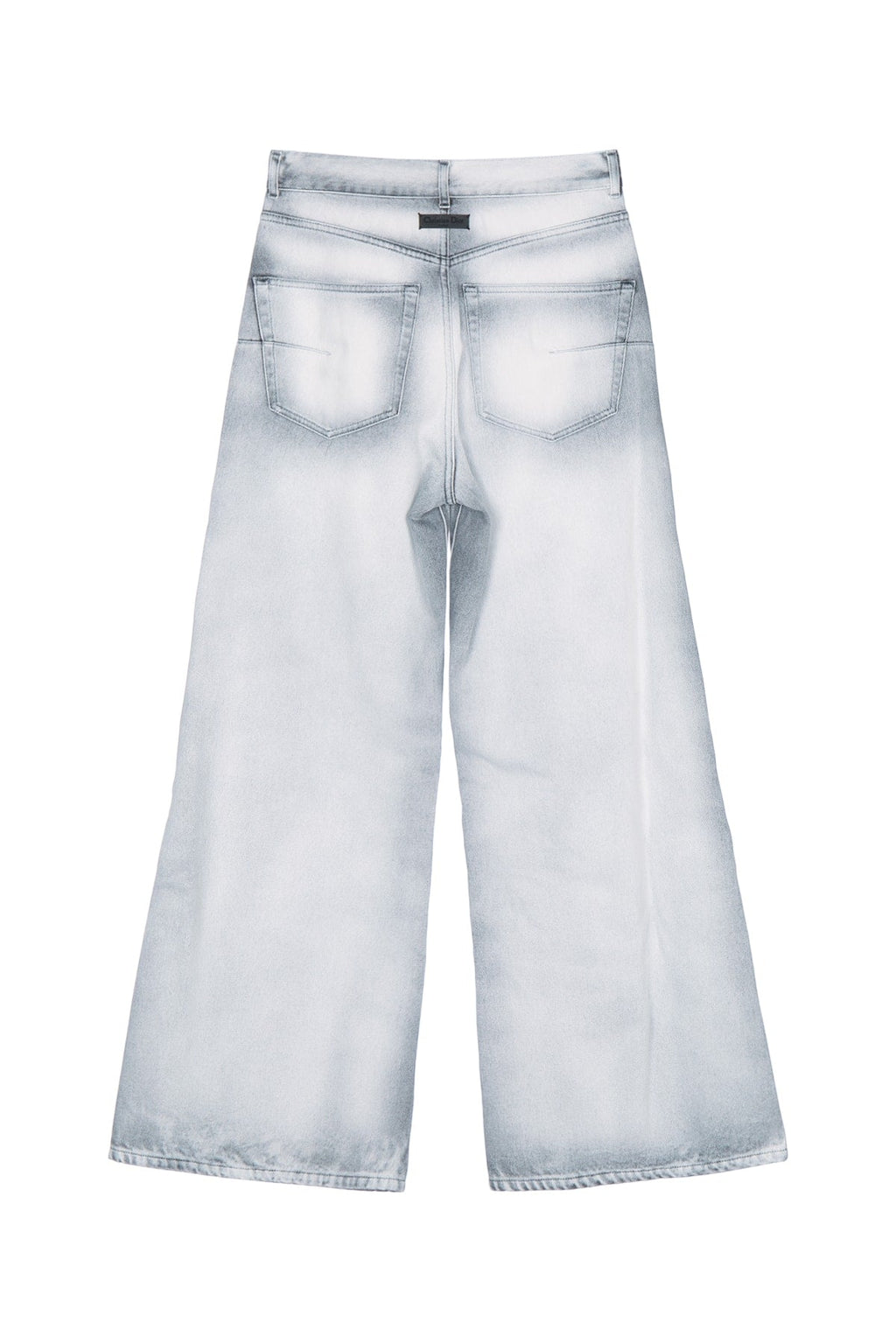 Dior Women's Cotton Denim Trousers in Grey - view 2