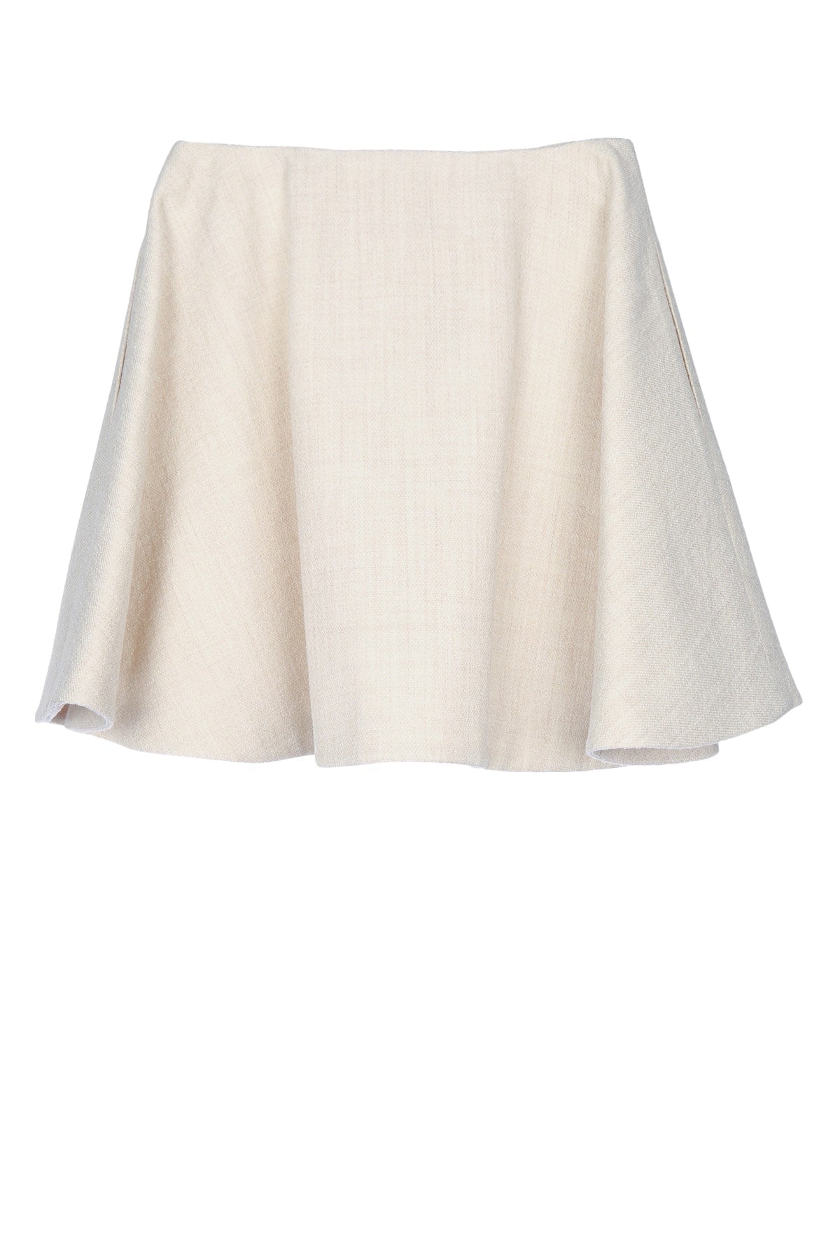 Dior Women's Peplum Mini Skirt in Cream - view 2