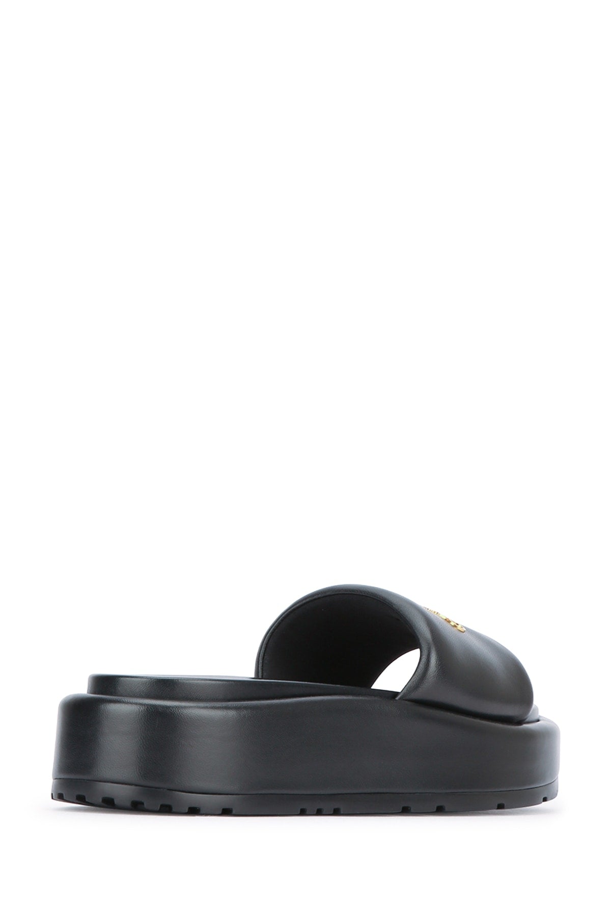 Dior Women's Lambskin Platform Slides in Black - view 3