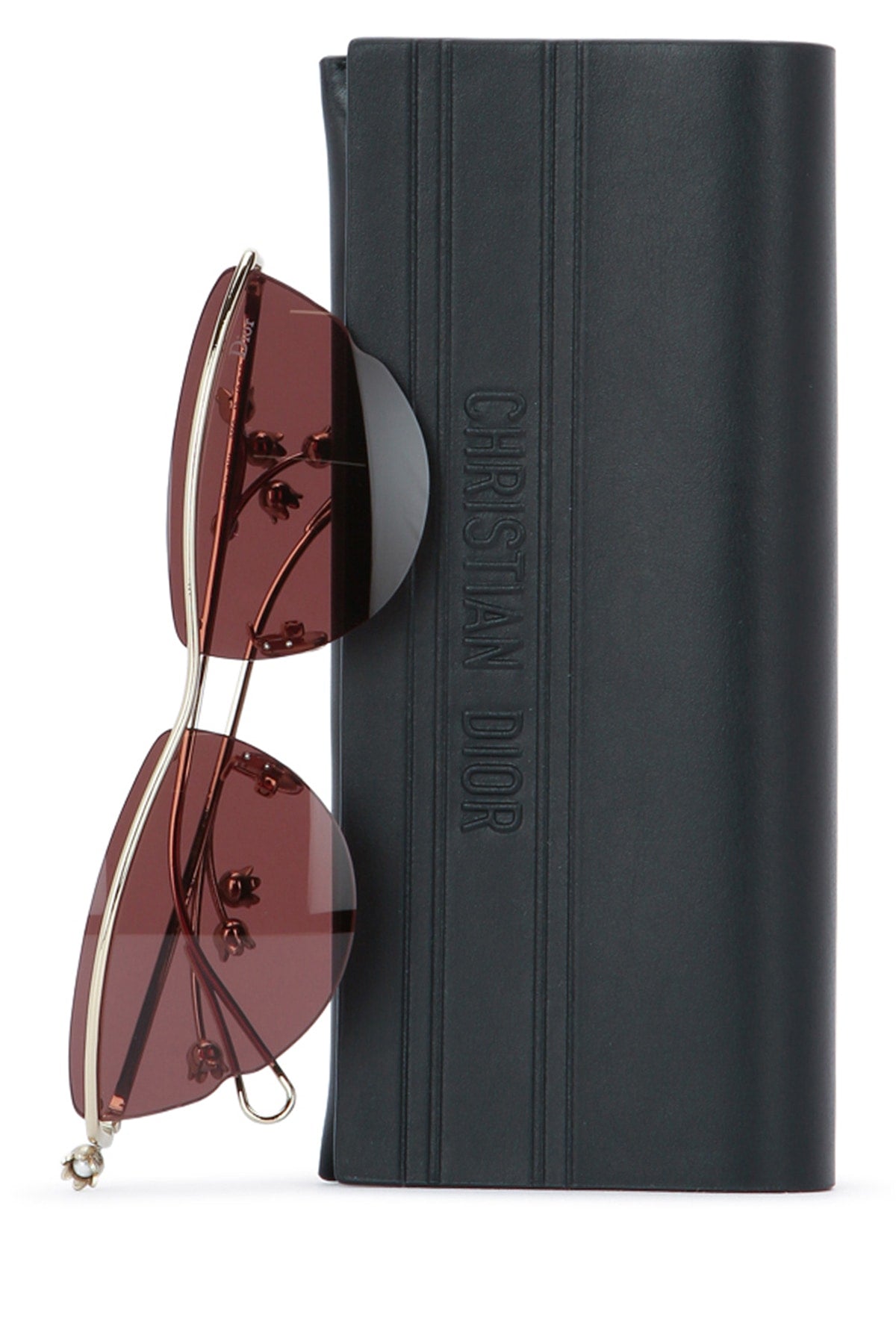 Dior Women's Metal Sunglasses in Pink - view 3