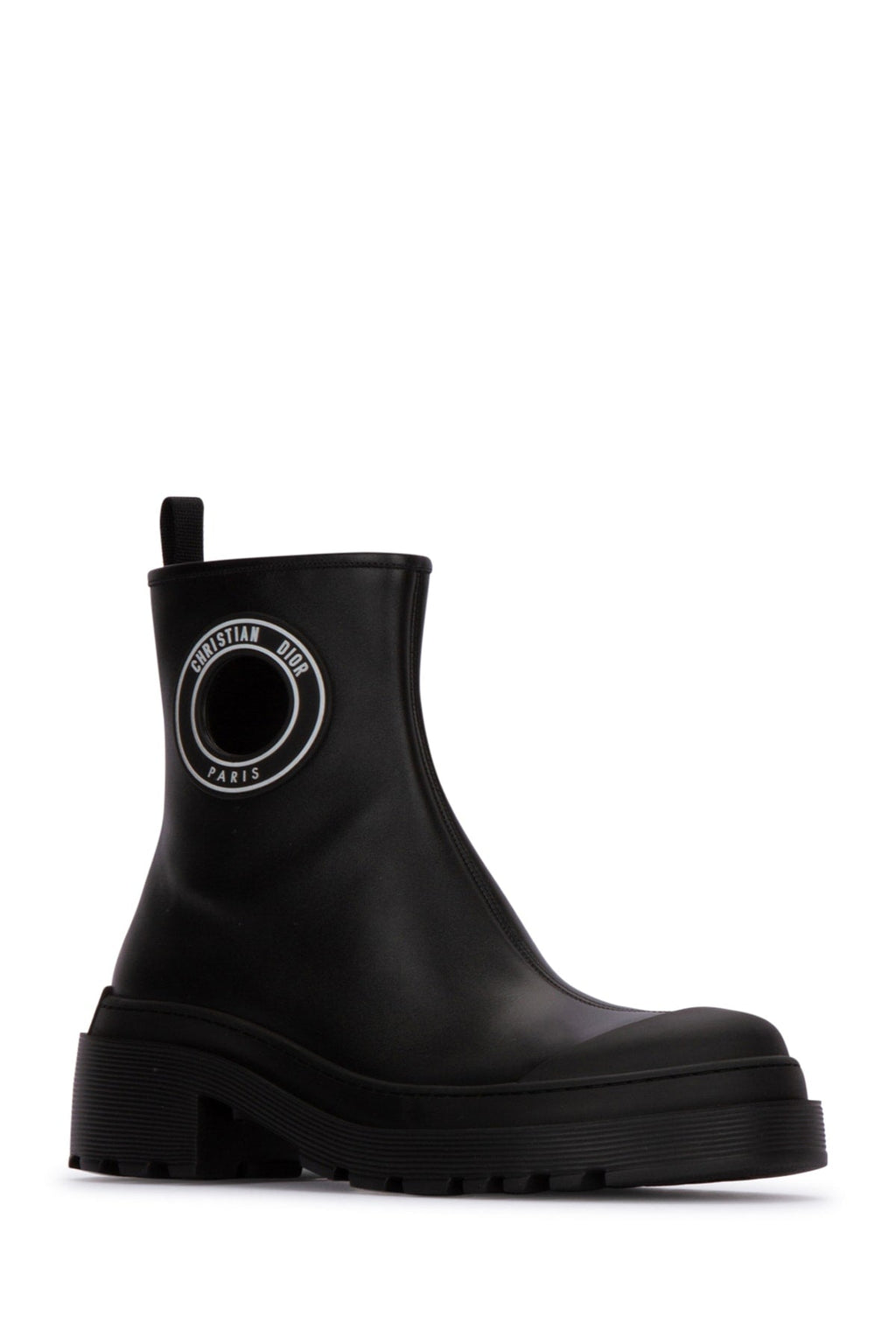 Dior Women's Calfskin Lug Sole Boots in Black - view 2