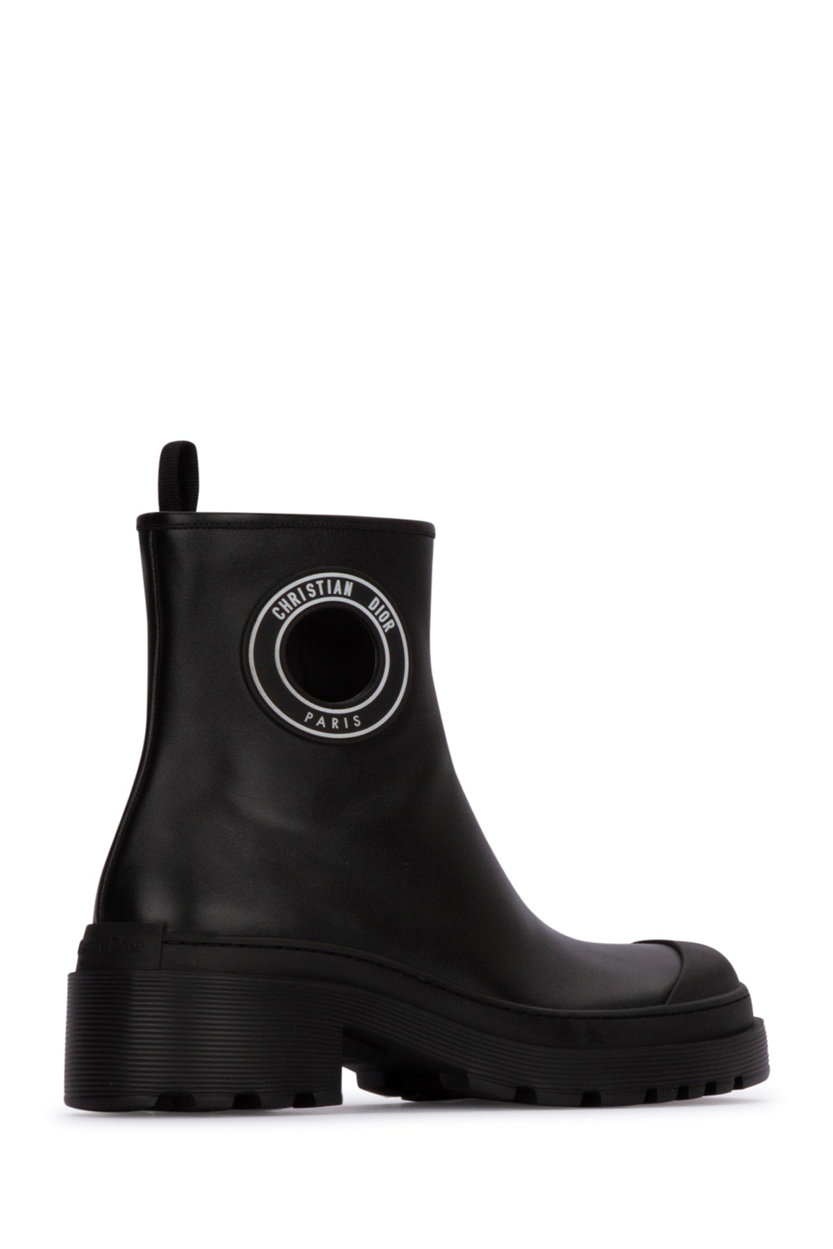Dior Women's Calfskin Lug Sole Boots in Black - view 3