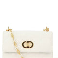 Dior Women's Miss Caro Mini Handbag in White