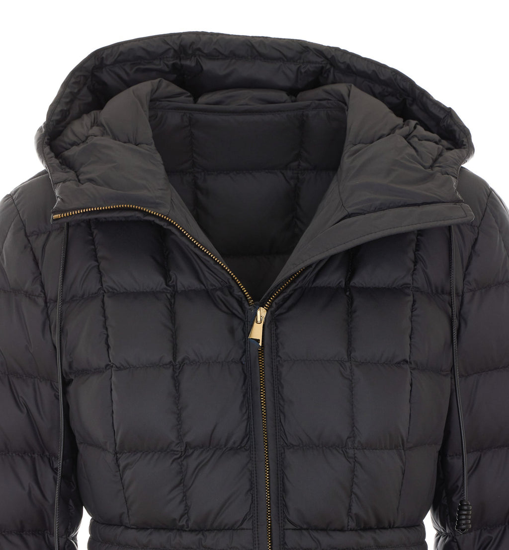 Moncler Women's Engoulevent Down Jacket in Black Polyester - view 4
