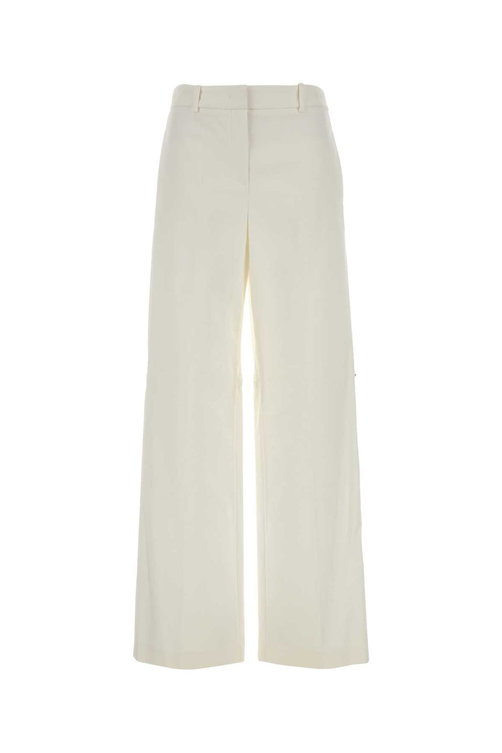 Fendi Women's Cotton Technical Trousers in Cream - view 1