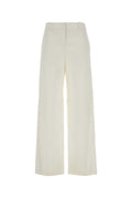 Fendi Women's Cotton Technical Trousers in Cream - view 1