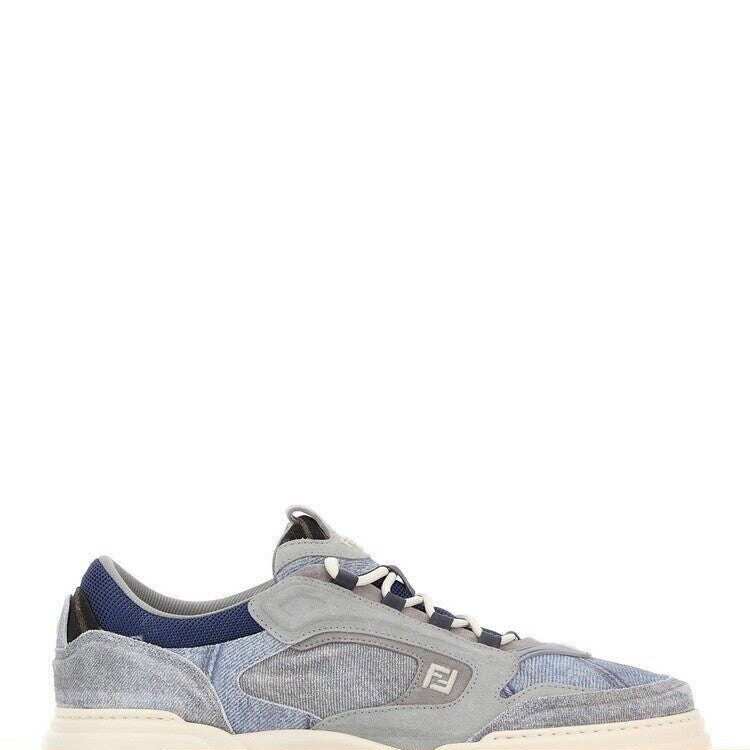 Fendi Men's Force Sneakers in Blue