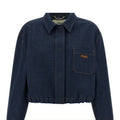 Fendi Women's Coat in Blue