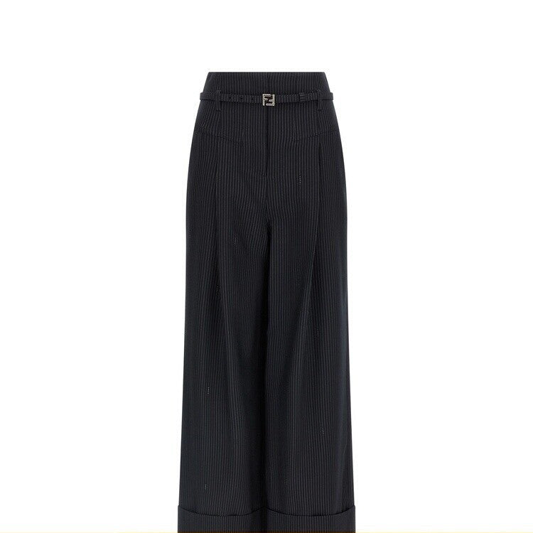 Fendi Women's Pants in Blue