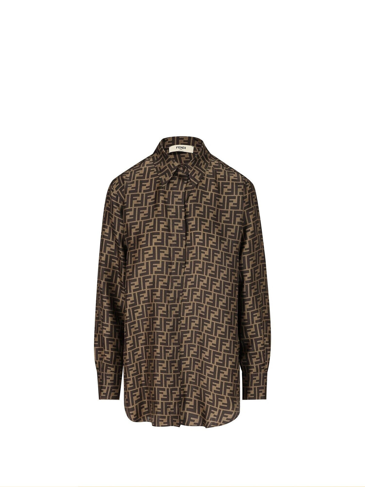 Fendi Women's Shirt in Brown
