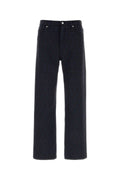 Fendi Men's Zucca Wash Denim Jeans in Dark Blue - view 1