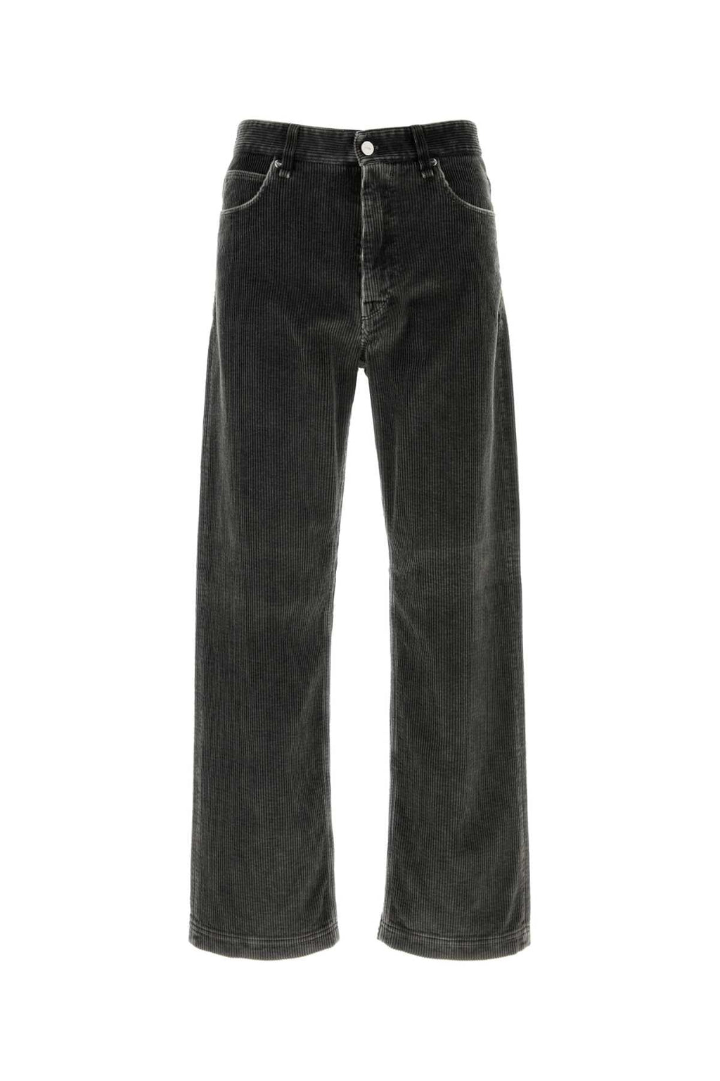 Fendi Men's Corduroy Trousers in Dark Grey - view 1