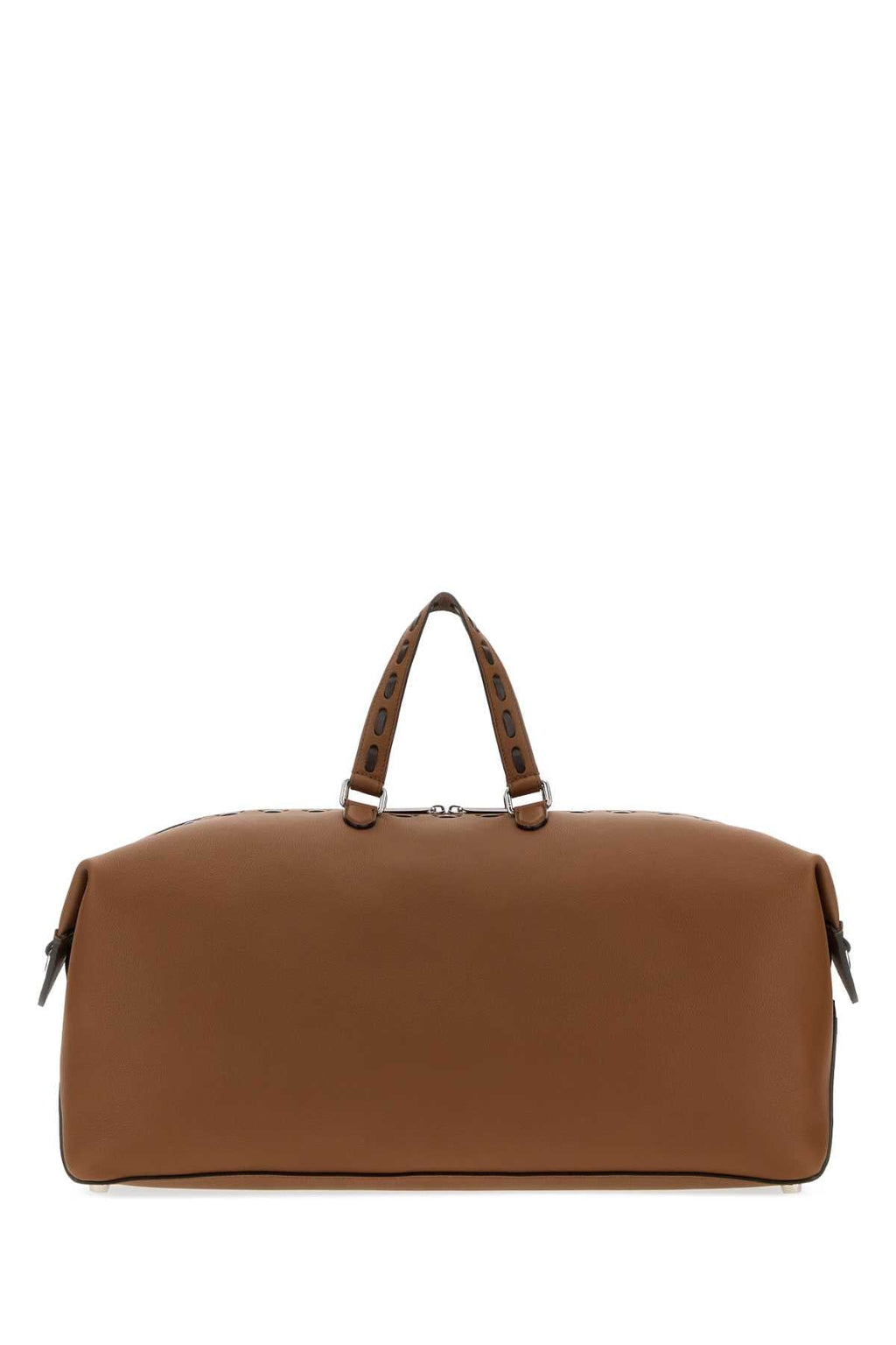 Fendi Men's Leather Maxi Lui Duffle Bag in Brown - view 1