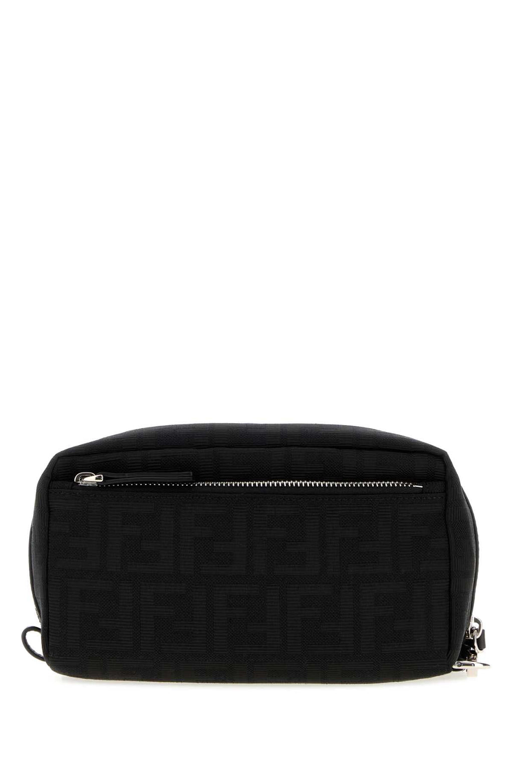 Fendi Men's Nylon Beauty Case with Double Zip in Black - view 3