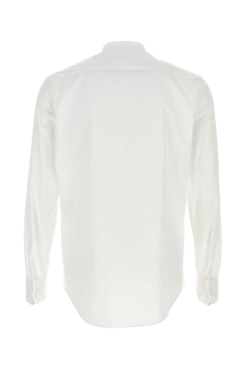 Fendi Men's Cotton Poplin Shirt in White - view 2