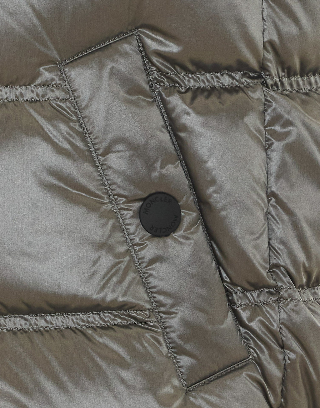 Moncler Women's Fluidite Vest in Grey Polyamide - view 3
