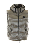 Moncler Women's Fluidite Vest in Grey Polyamide - view 1