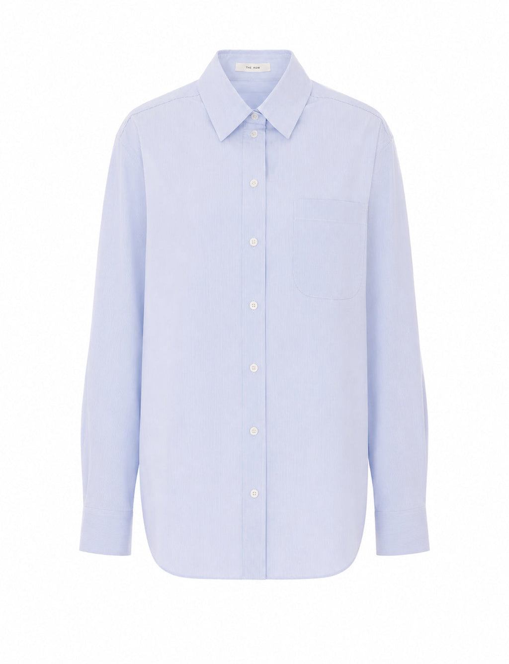 The Row Women's Gavina Shirt in Blue Cotton - view 1