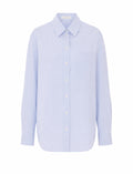 The Row Women's Gavina Shirt in Blue Cotton - view 1