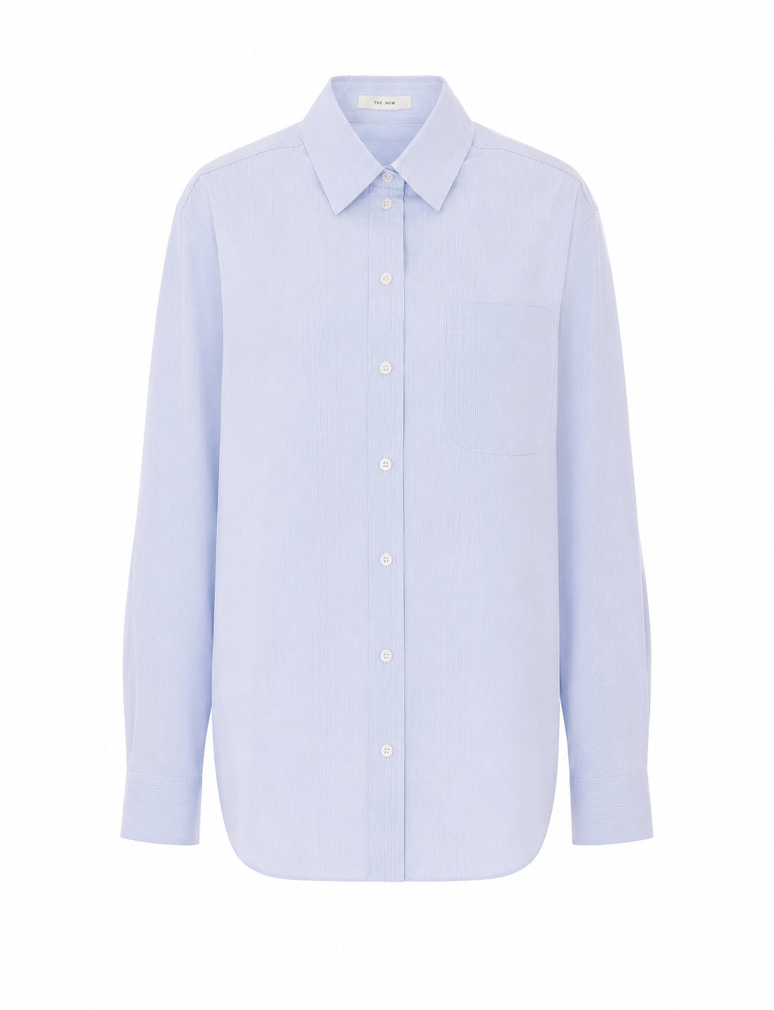 The Row Women's Gavina Shirt in Blue Cotton - view 1