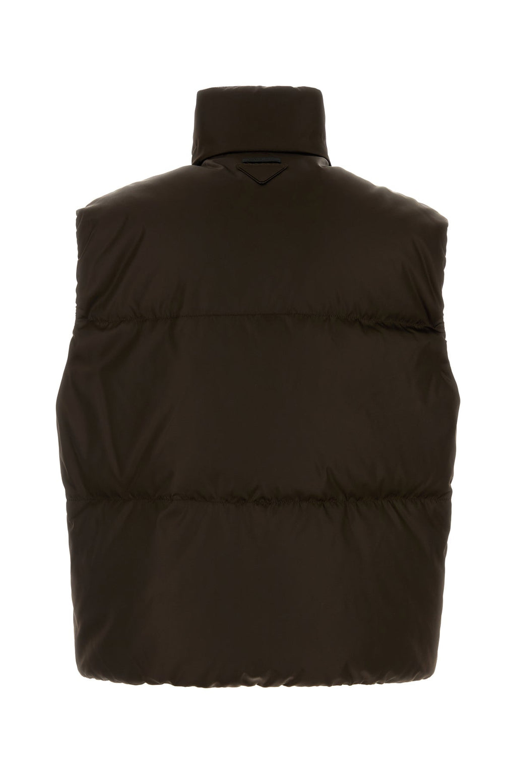 Prada Men's Re-Nylon Down Jacket in Dark Brown - view 2