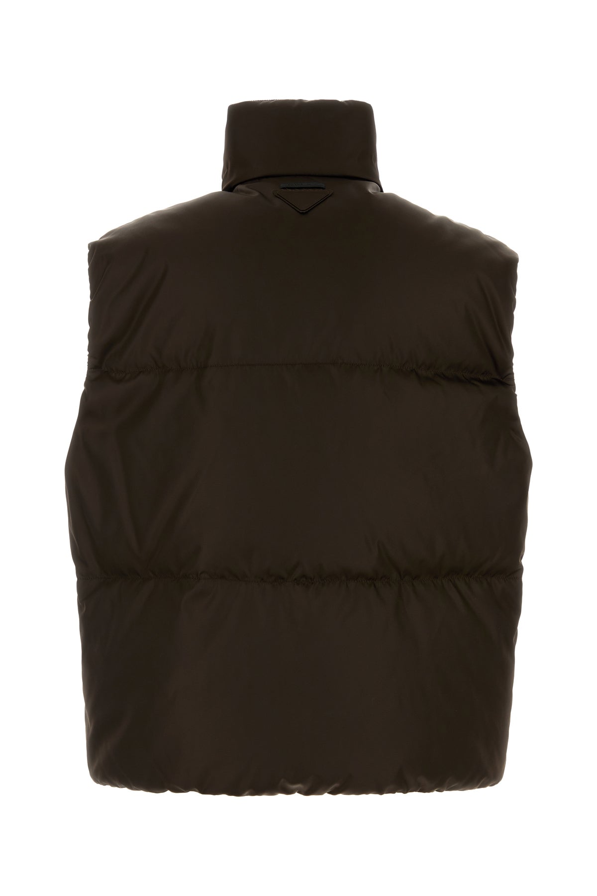 Prada Men's Re-Nylon Down Jacket in Dark Brown - view 2