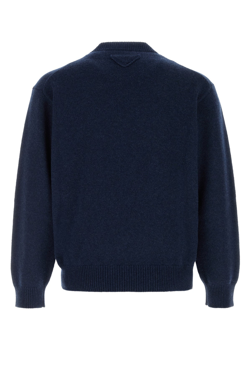 Prada Men's Cashmere Sweater in Navy Blue - view 2