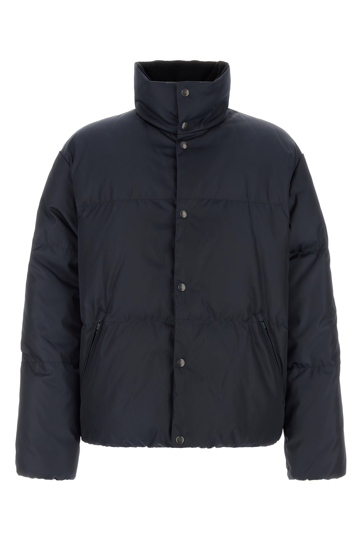 Prada Men's Re-Nylon Down Jacket in Navy Blue - view 1