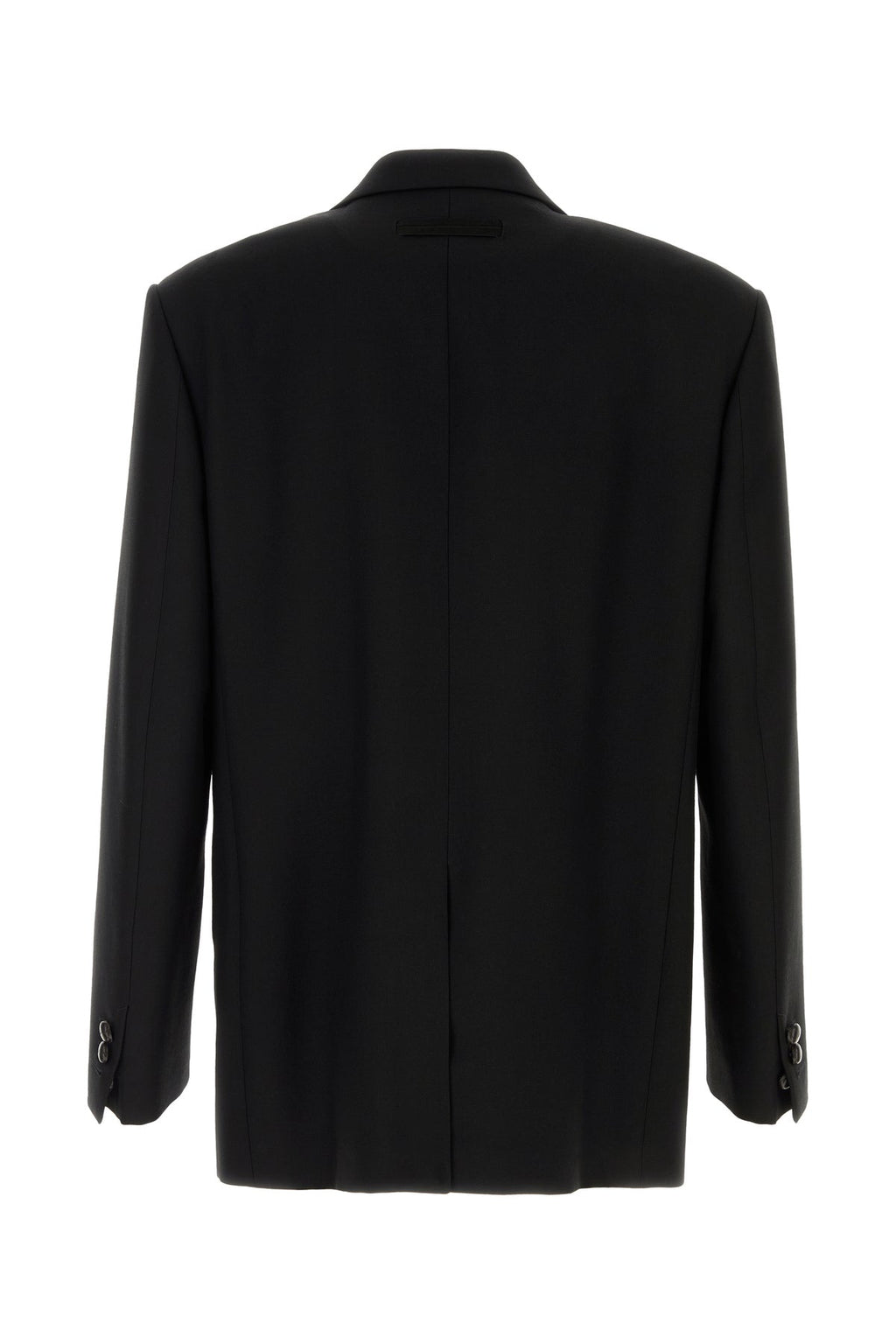 Zegna Men's Wool Blend Blazer in Black - view 2