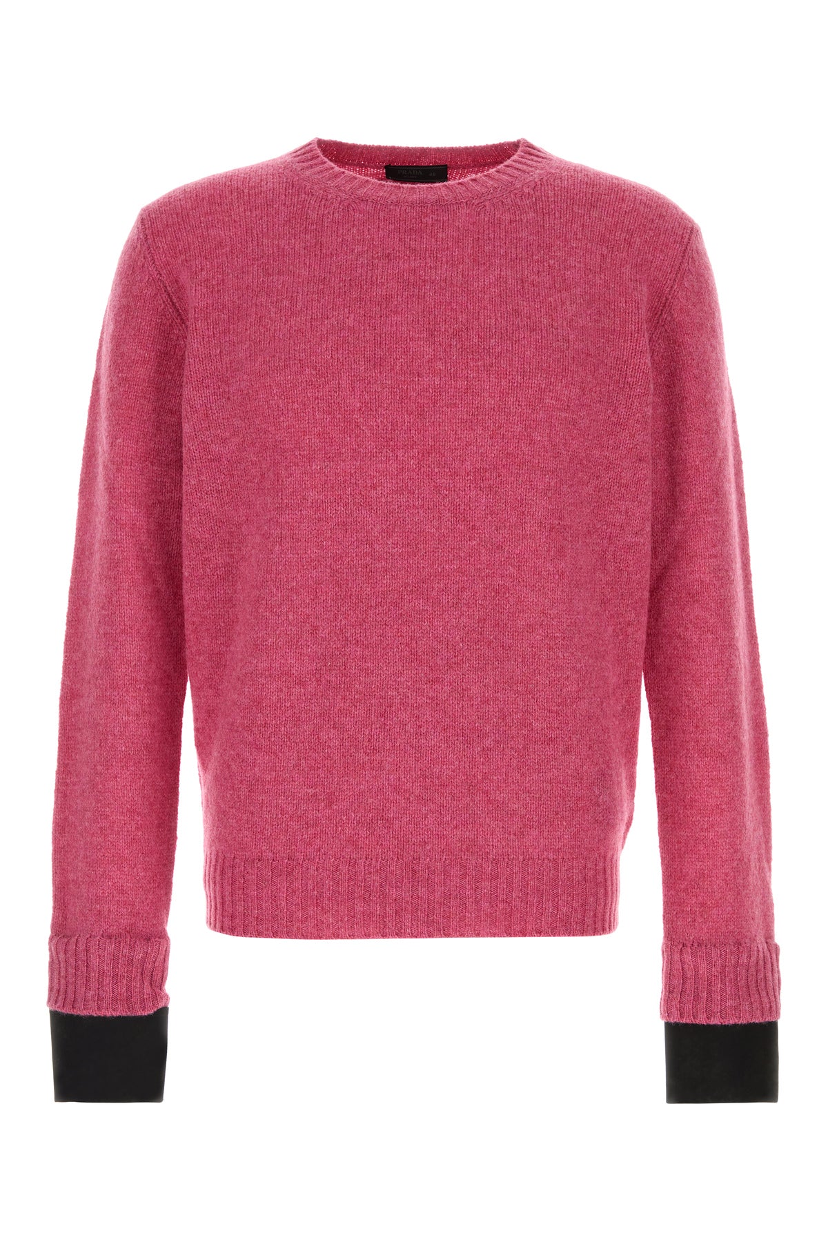 Prada Men's Wool Sweater in Fuchsia - view 1