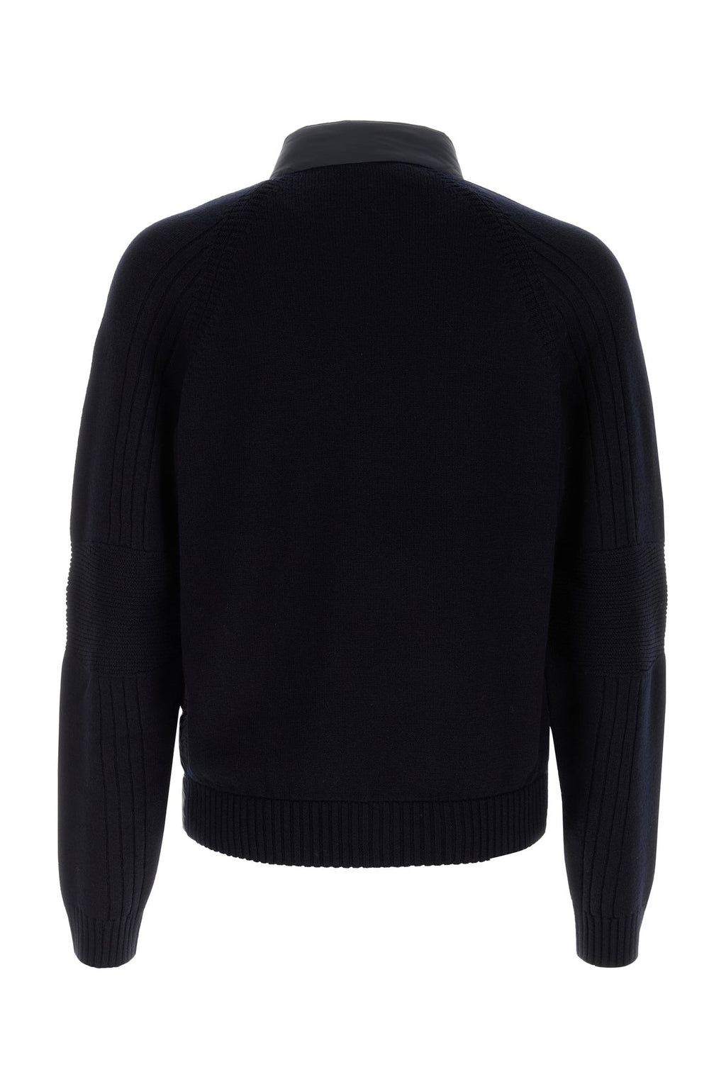 Moncler Grenoble Men's Wool Blend Jacket in Midnight Blue - view 2