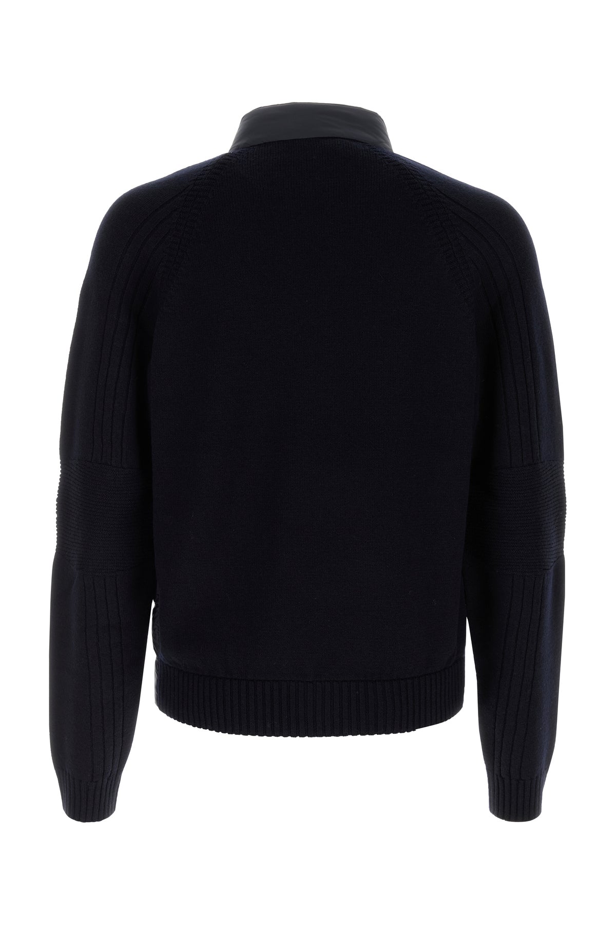 Moncler Grenoble Men's Wool Blend Jacket in Midnight Blue - view 2