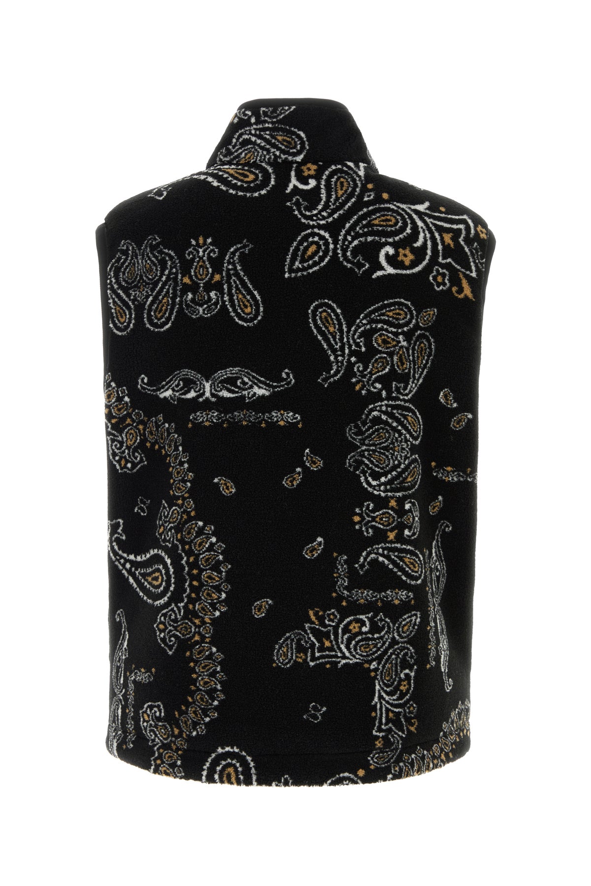 Moncler Men's Printed Teddy Reversible Vest in Black - view 2