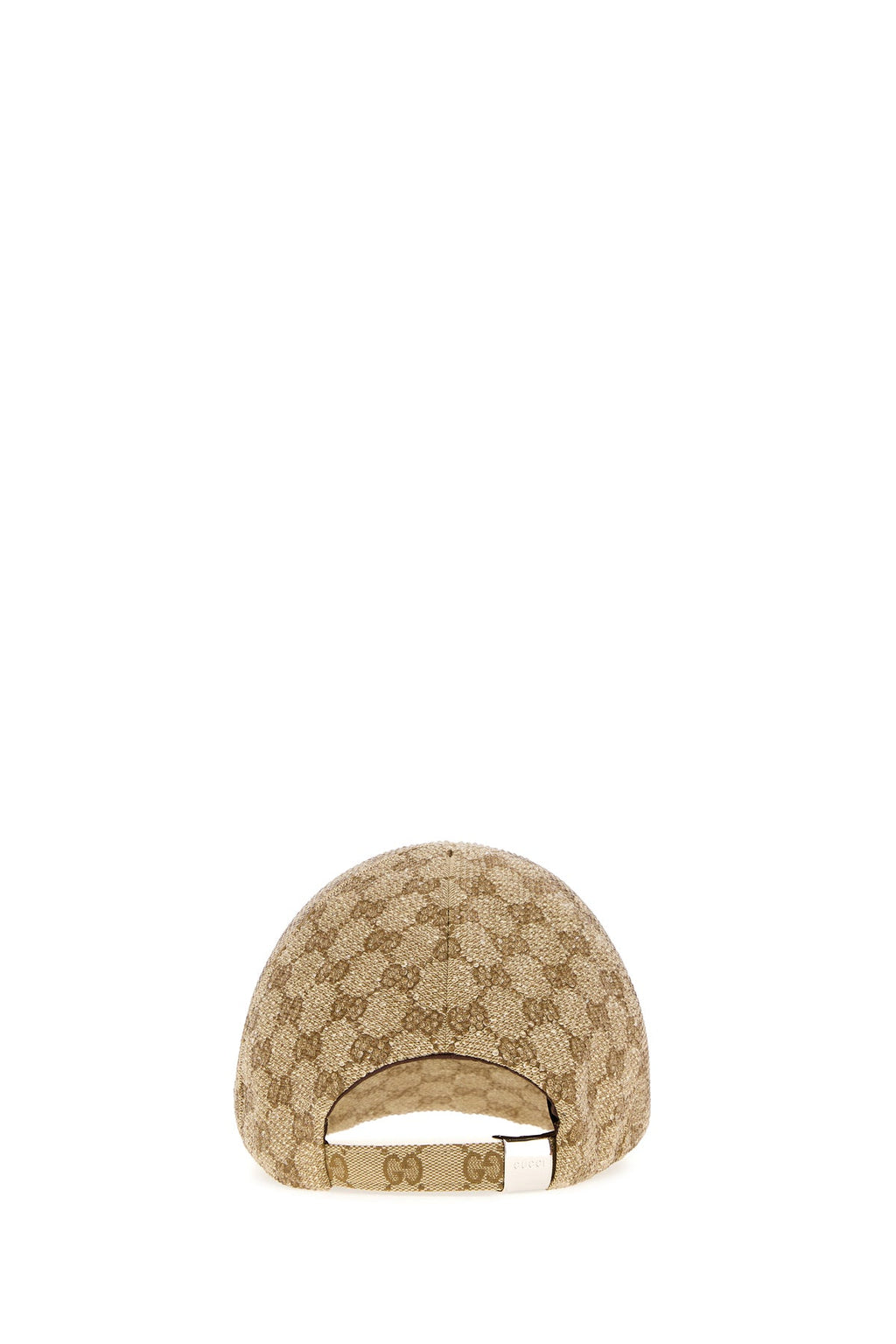Gucci Men's Embellished GG Fabric Baseball Cap in Beige