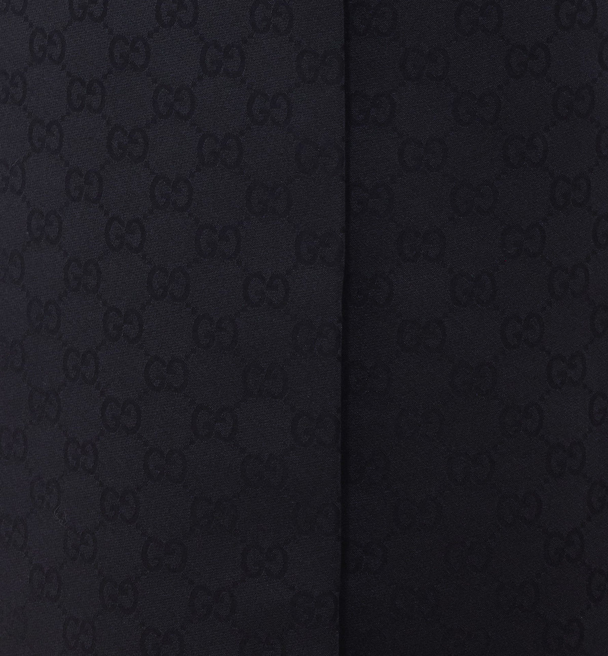 Gucci Women's Gg Viscose Jacquard Skirt in Black Silk - view 2