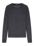 Giorgio Armani Women's Crew-Neck Sweater in Grey Cashmere - view 1