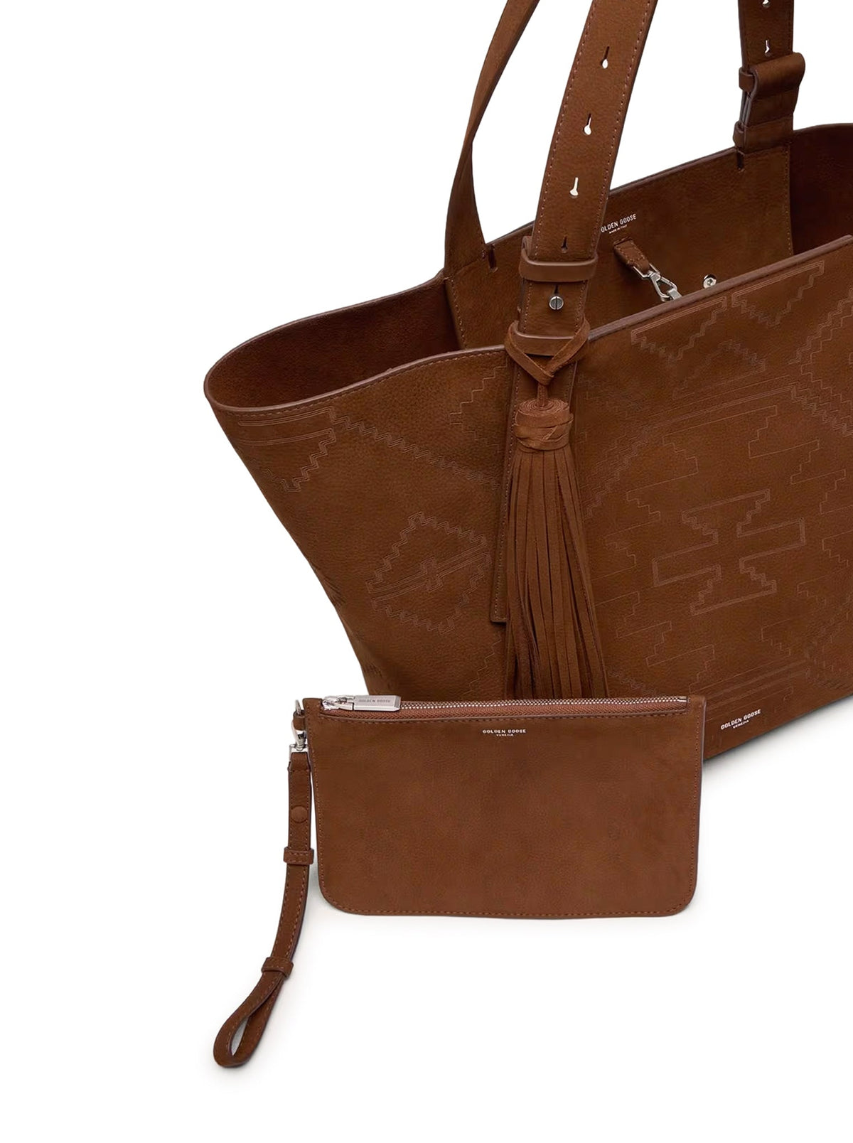 Golden Goose Women's Nubuck Leather Bag in Brown - view 5