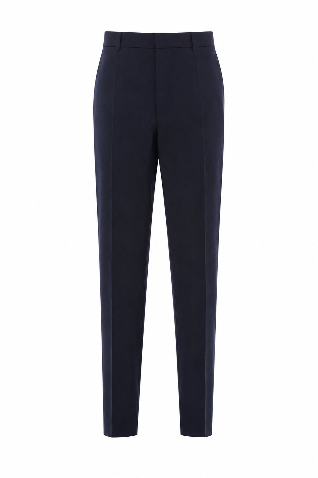 Bottega Veneta Women's Grain de Poudre Wool Pants in Blue - view 1